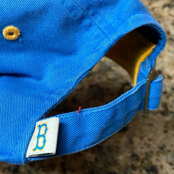 Nice Vintage UCLA Light Blue Strap Back Cotton Baseball Hat BRUINS - Picture 4 of 6